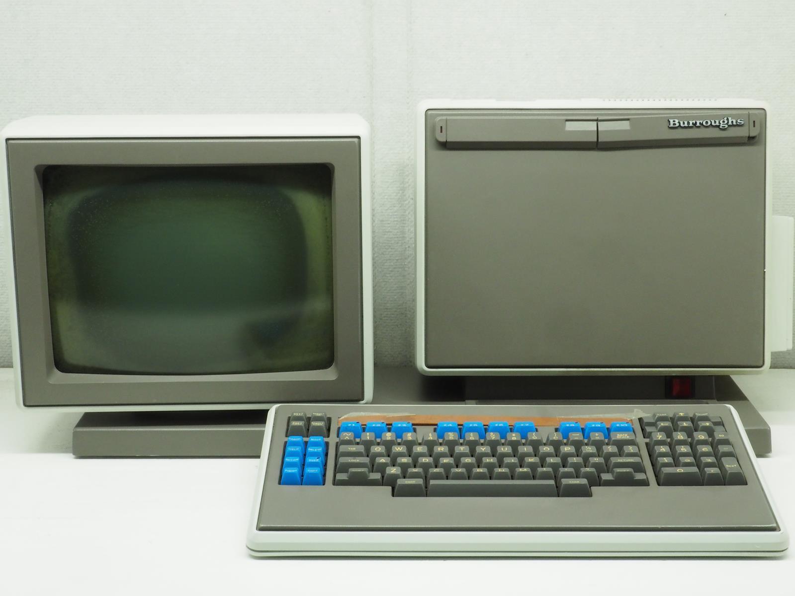 Vintage BURROUGHS B21-4T Computer, Keyboard, and Monitor *Untested, Please Read* - Picture 1 of 11